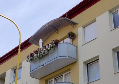 Ocelové balkony Ideal