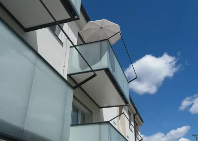 Ocelovo - hliníkové balkony