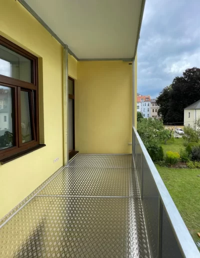 Ocelová lodžie